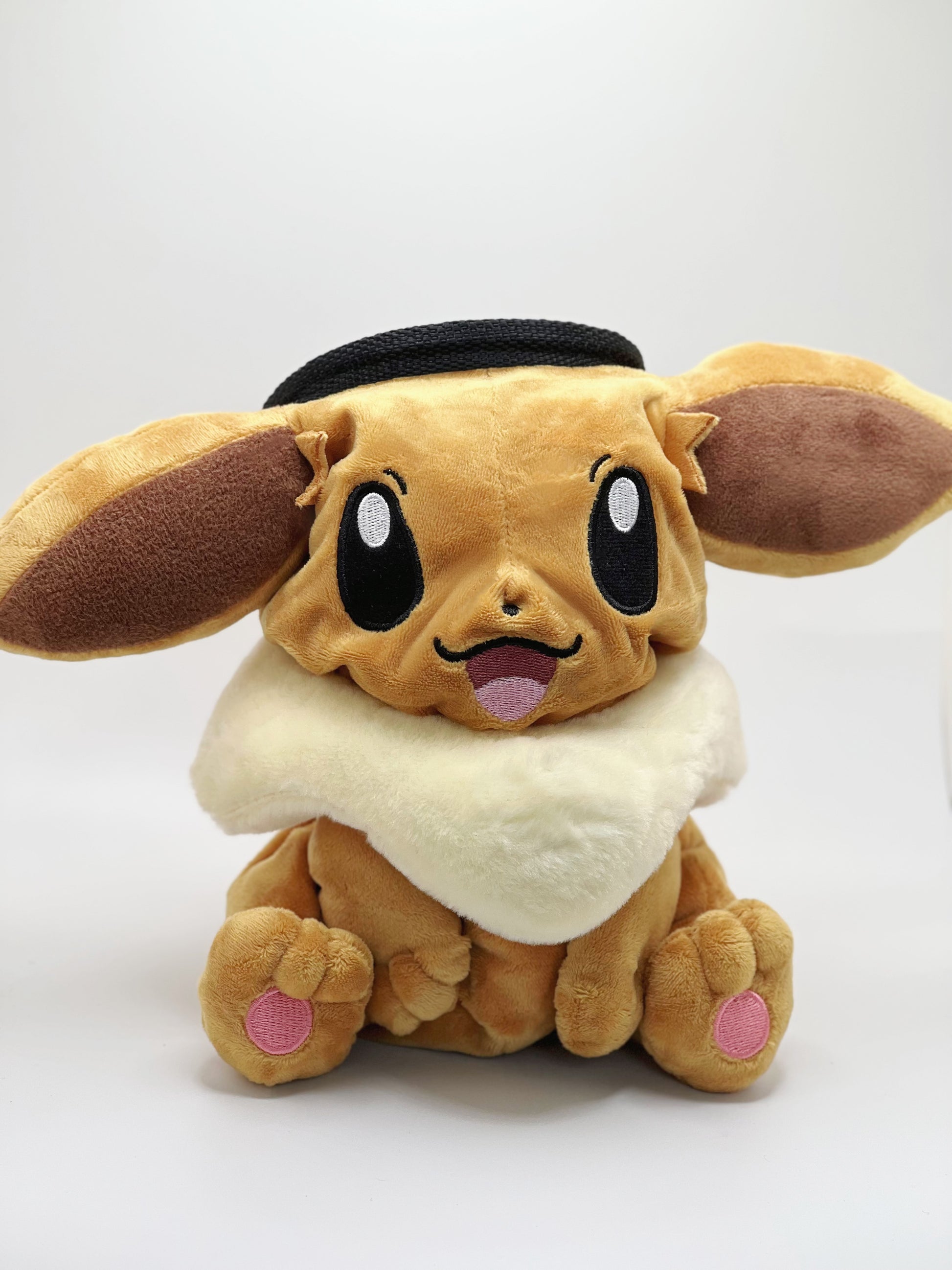 Pokemon anime Eevee plush chalk bag for rock climbing