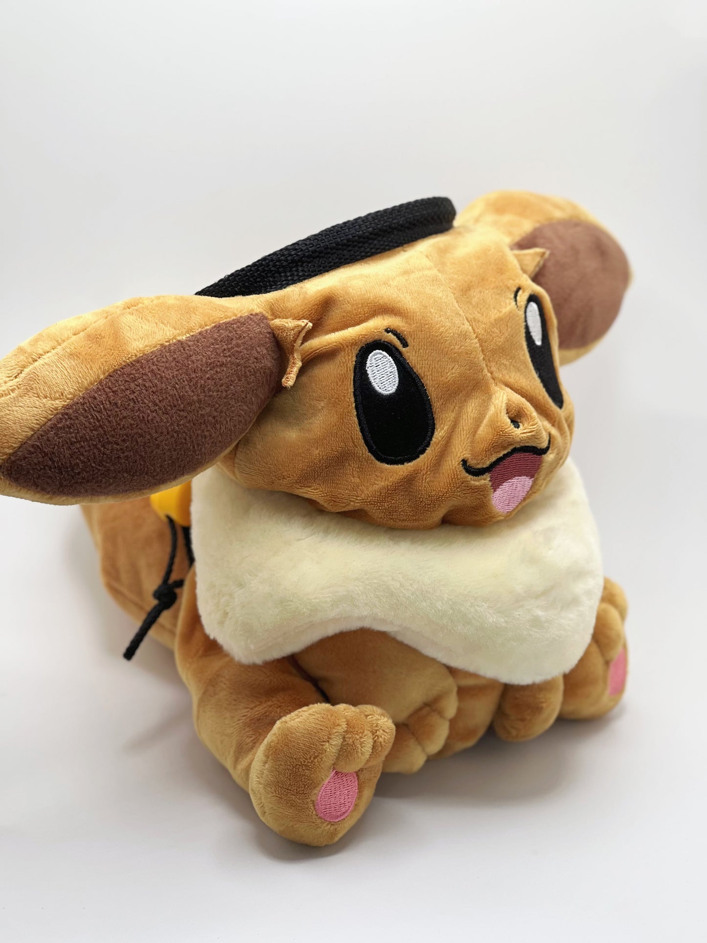 Pokemon anime Eevee plush chalk bag for rock climbing