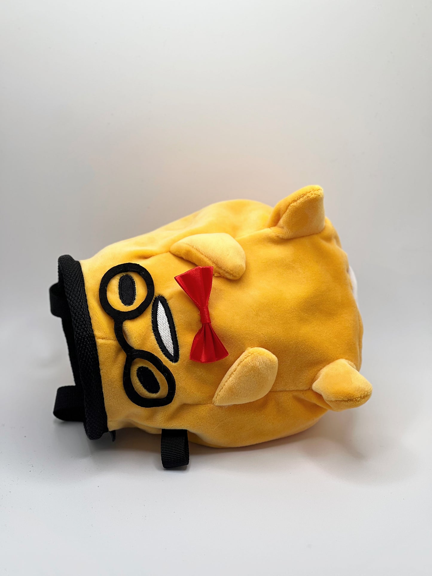 anime Cute Gudetama With Glasses Chalk Bag plush chalk bag for rock climbing