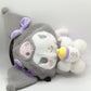 fatworm kuromi angel milk climbing chalk bag sanrio plush cute