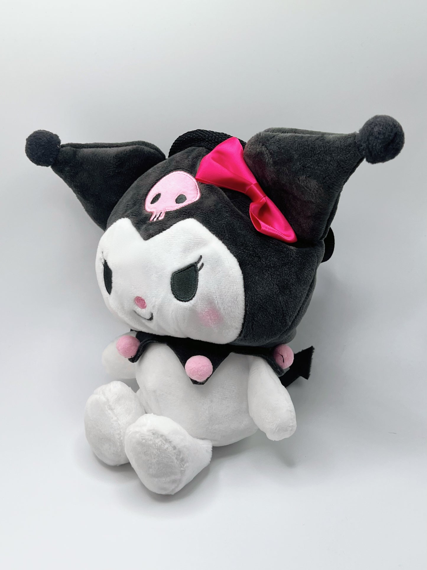 Sanrio anime cute Hungry Kuromi plush chalk bag for rock climbing