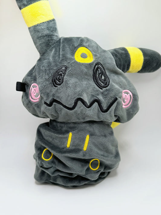 pokemon anime mimikyu umbreon eevee climbing chalk bag cute plush 