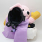 anime cute dragon ball plush majin buu climbing chalk bag