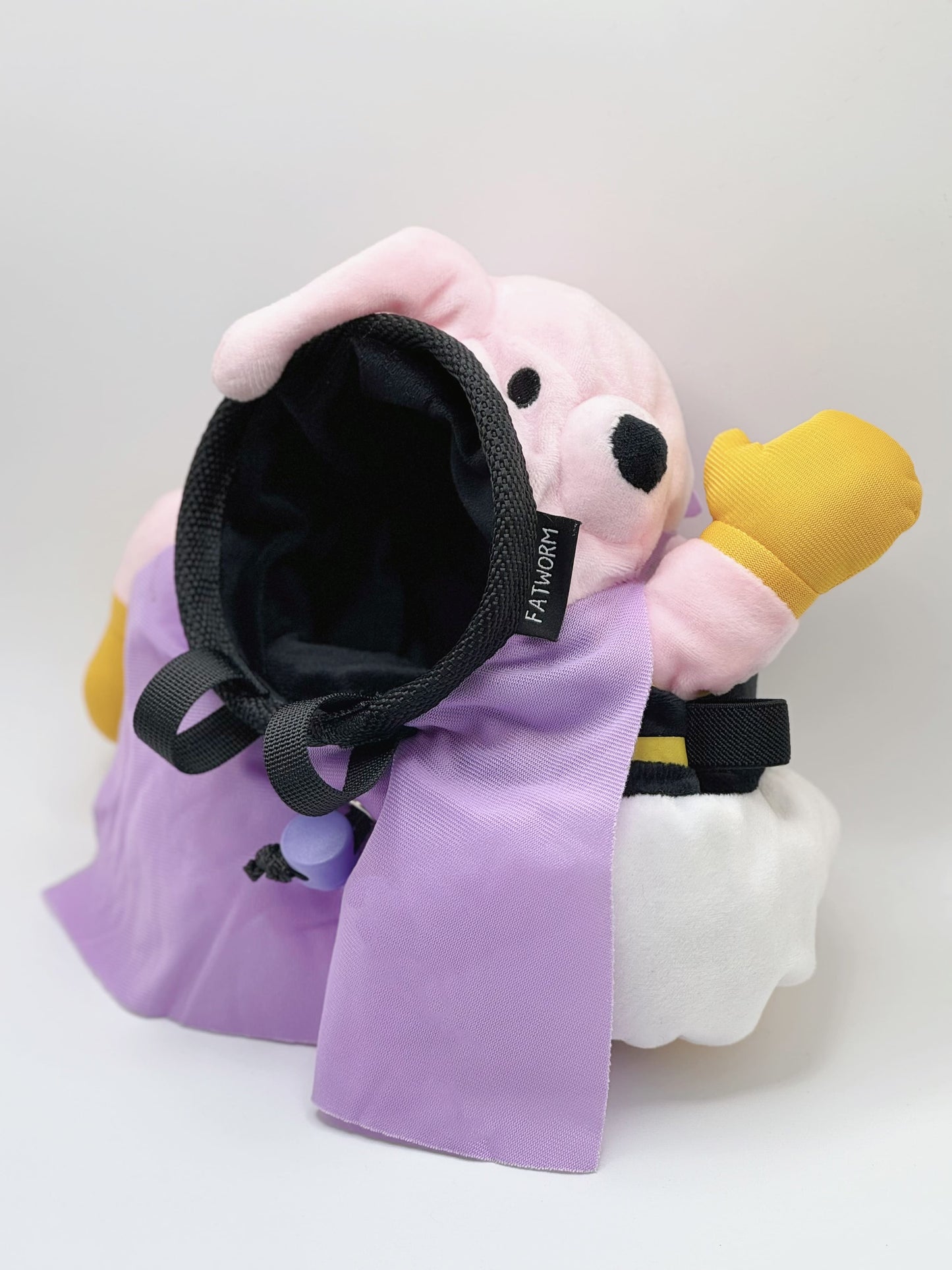 anime cute dragon ball plush majin buu climbing chalk bag