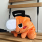 Chainsaw Man anime Pochita plush chalk bag for rock climbing