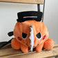 Chainsaw Man anime Pochita plush chalk bag for rock climbing