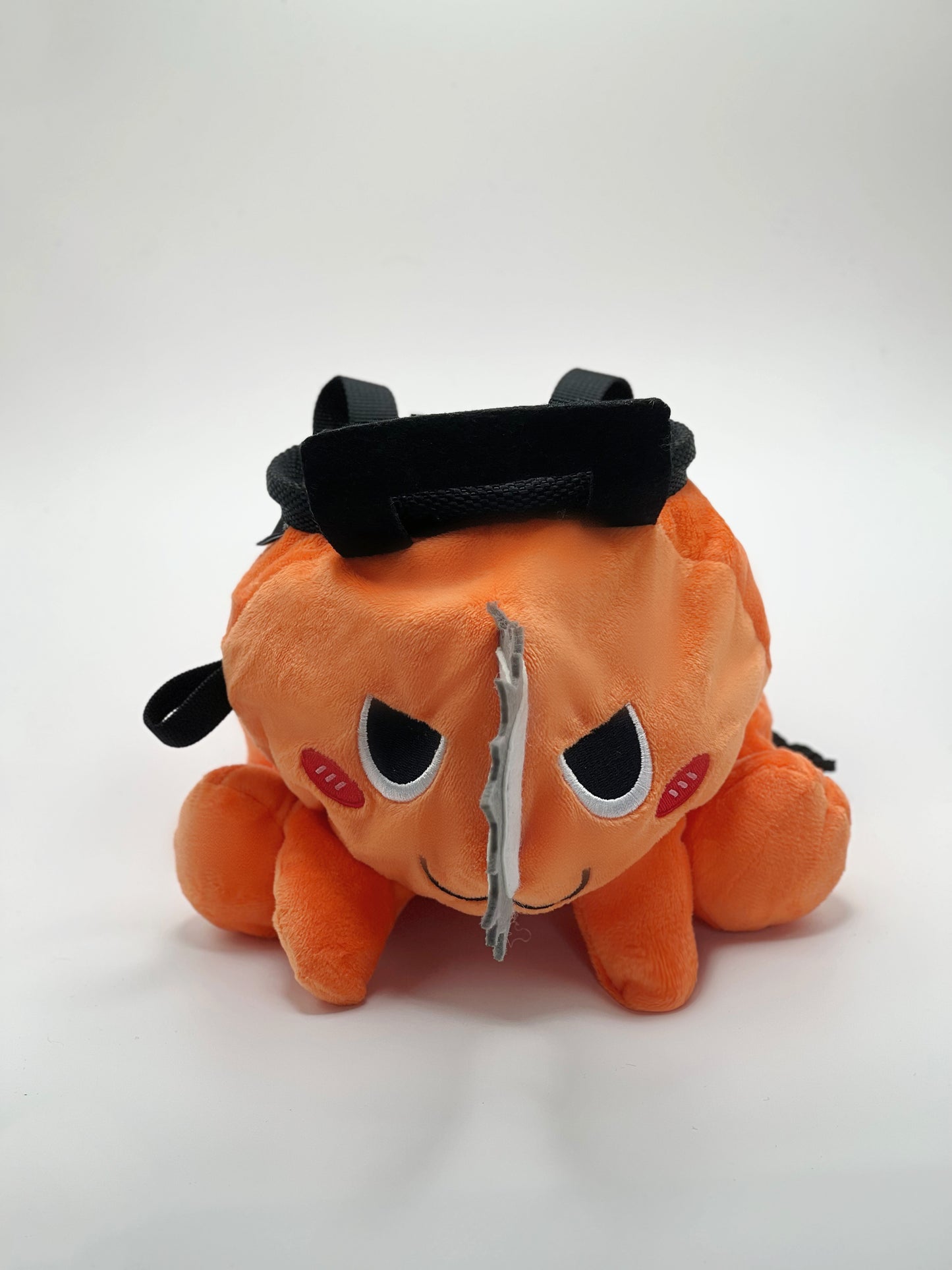 Chainsaw Man anime Pochita plush chalk bag for rock climbing