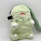 anime plush cute pokemon sleeping chikorita chalk bag for rock climbing