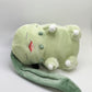 anime plush cute pokemon sleeping chikorita chalk bag for rock climbing