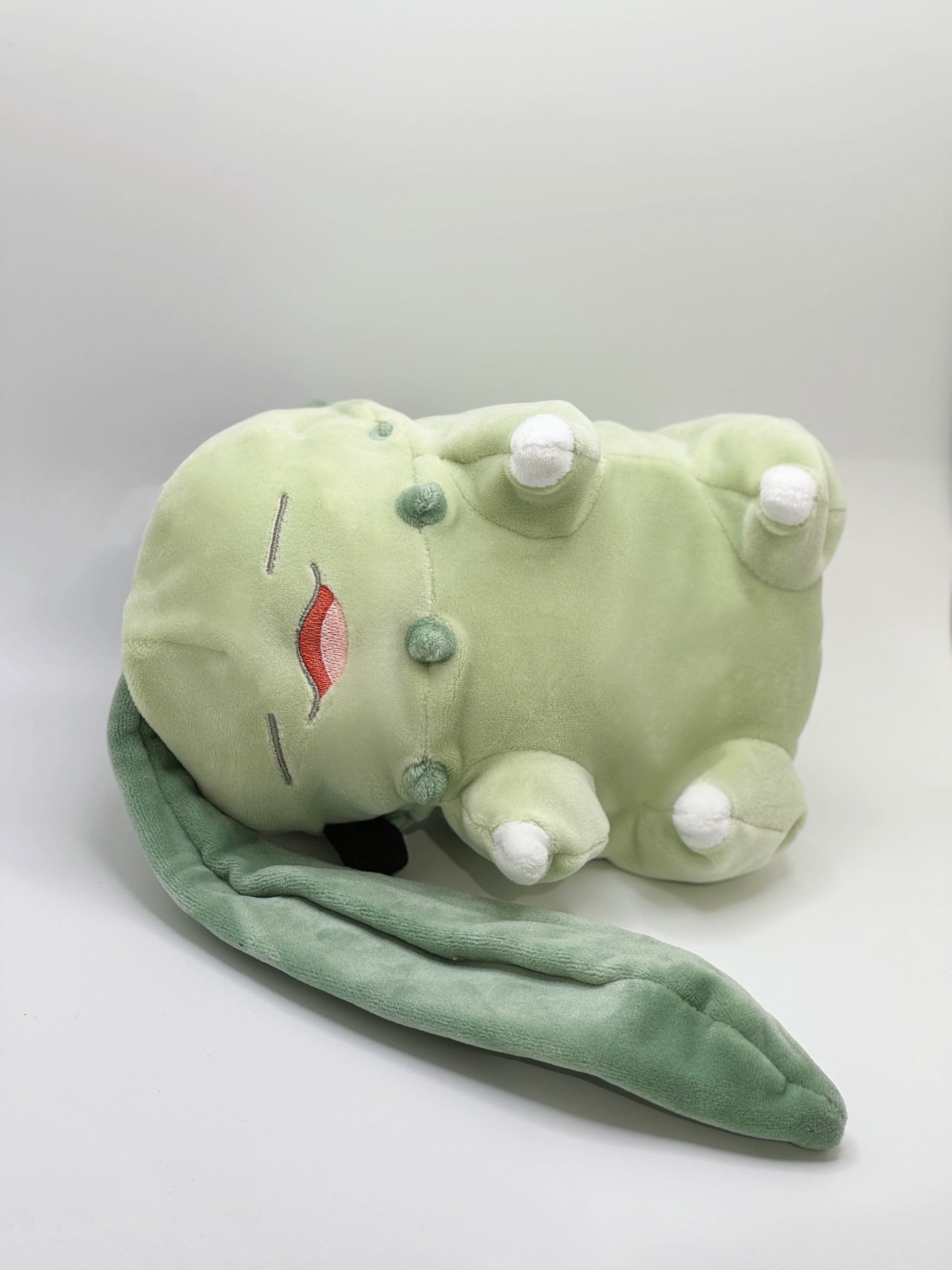 anime plush cute pokemon sleeping chikorita chalk bag for rock climbing