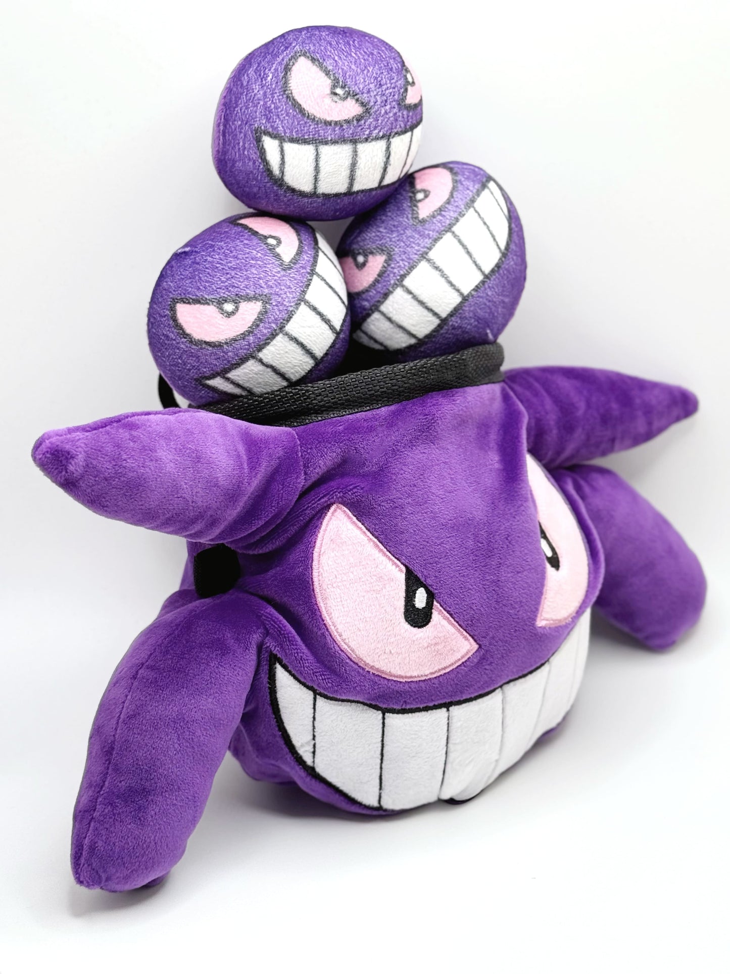 anime pokemon gengar chalk bag climbing bouldering fatworm handmade cute climber