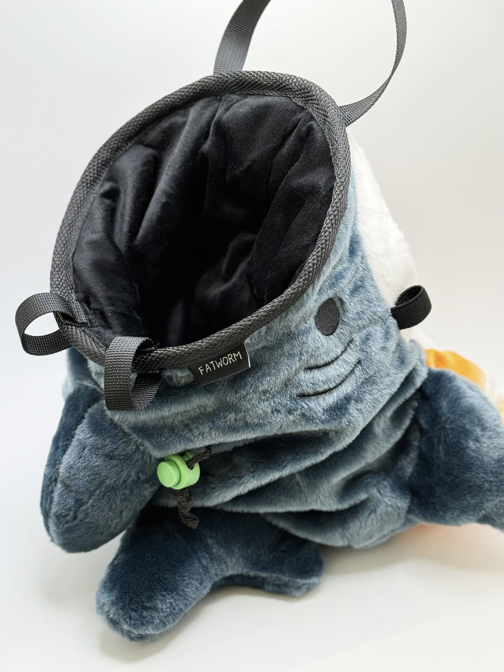 anime plush cute shark cat chalk bag climbing rock mofusand