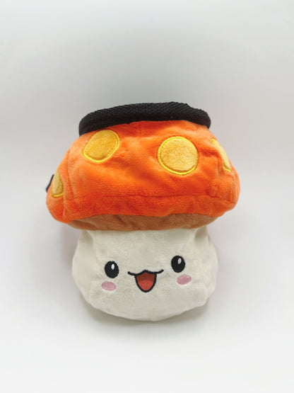 anime maplestory orange mushroom chalk bag bucket for rock climbing