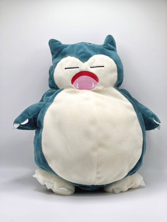 pokemon anime cute Hungry Snorlax plush chalk bag for rock climbing