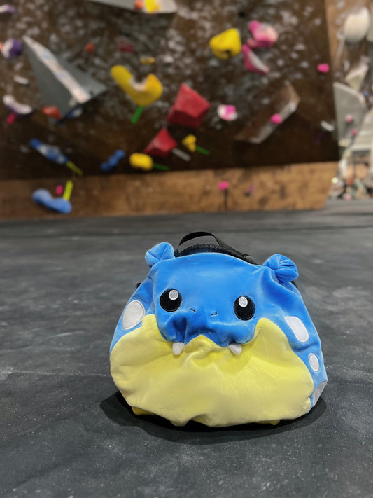 anime plush pokemon spheal chalk bucket chalk bag rock climbing