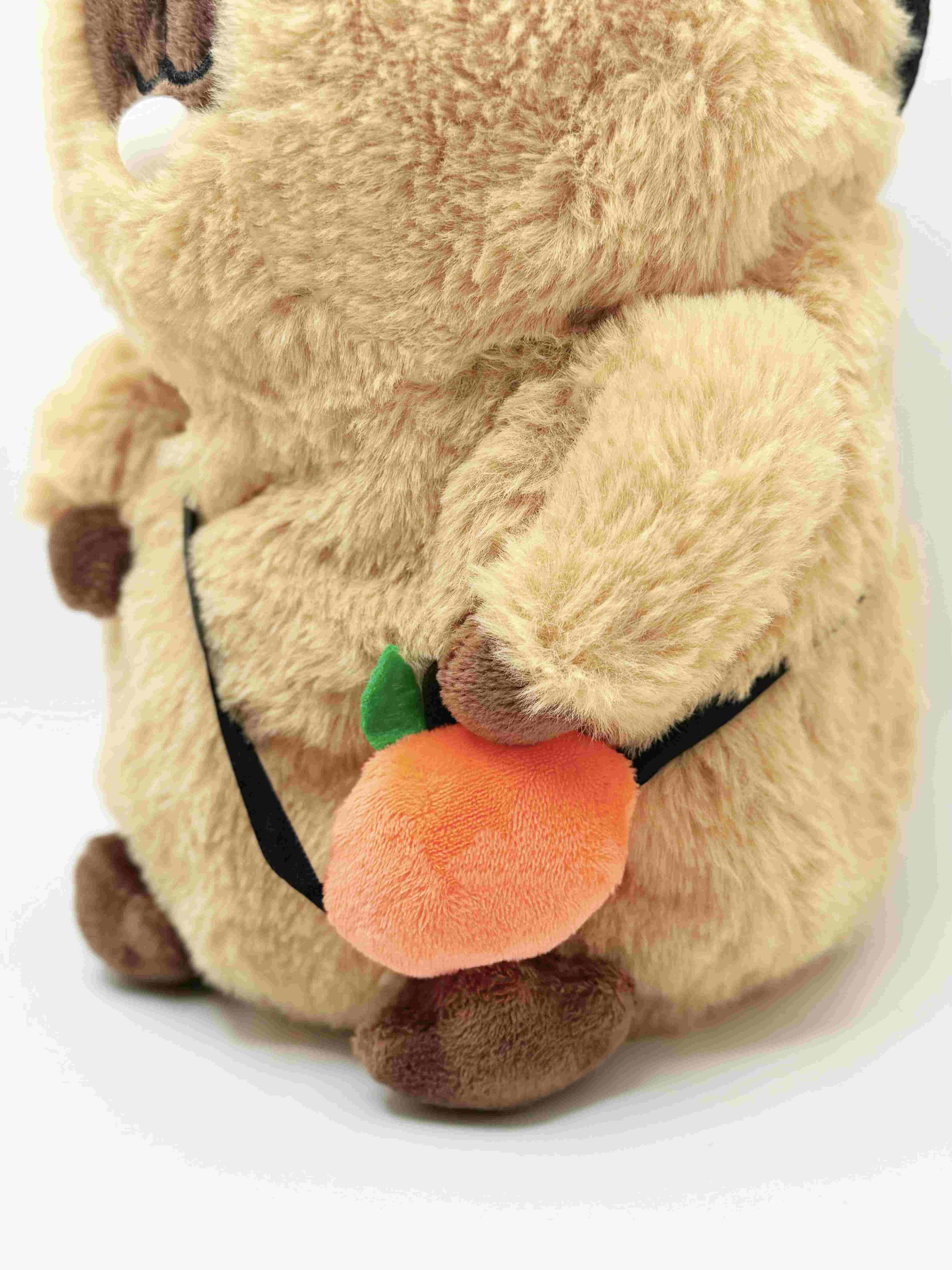 squeaky happy standing capybara bubble gum climbing chalk bag cute bouldering rock climbing faworm