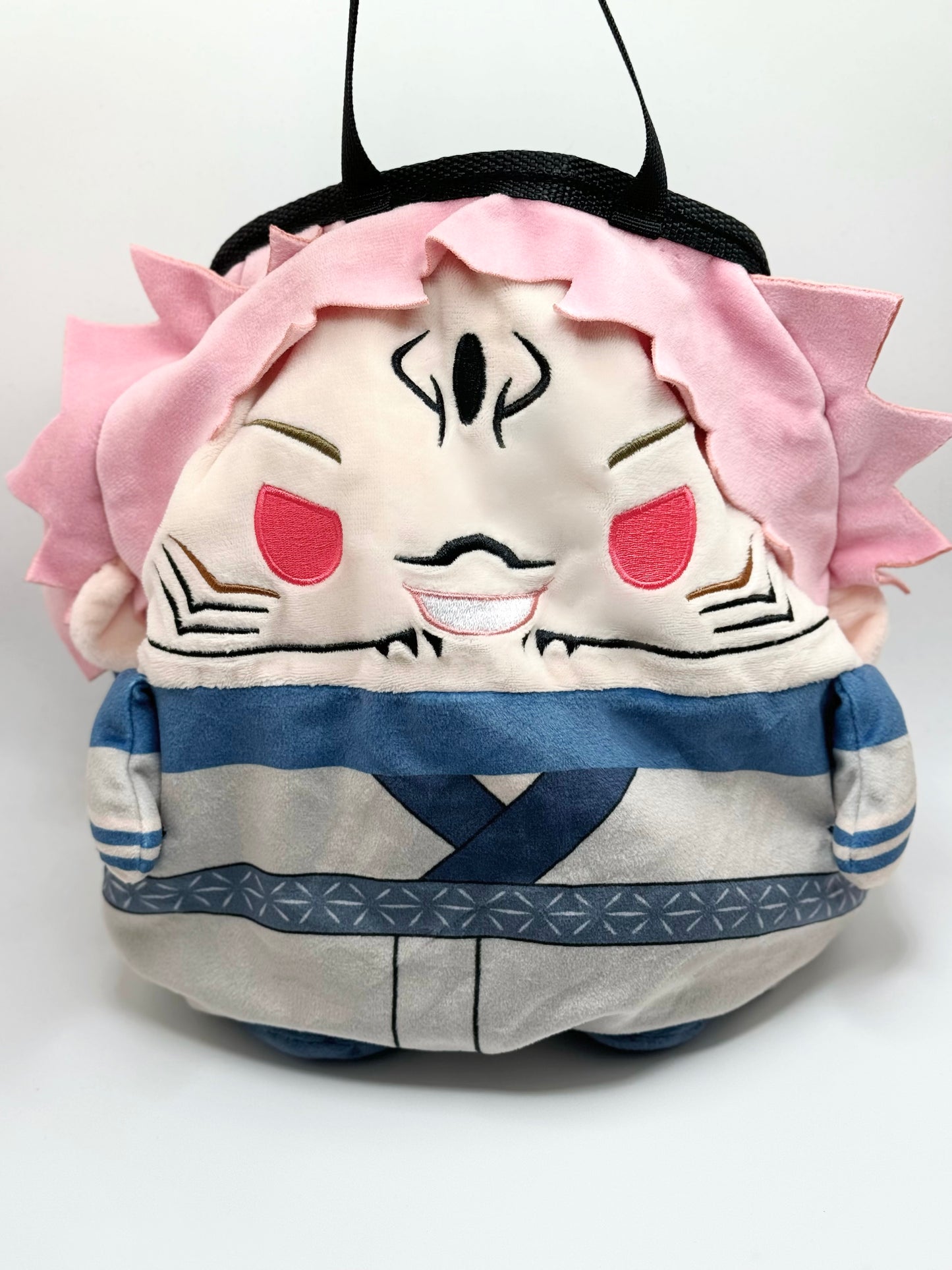 jujutsu kaisen sukuna gojo chalk bag chalk bucket climbing cute handamade