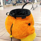 climbing plush chalk bag cute