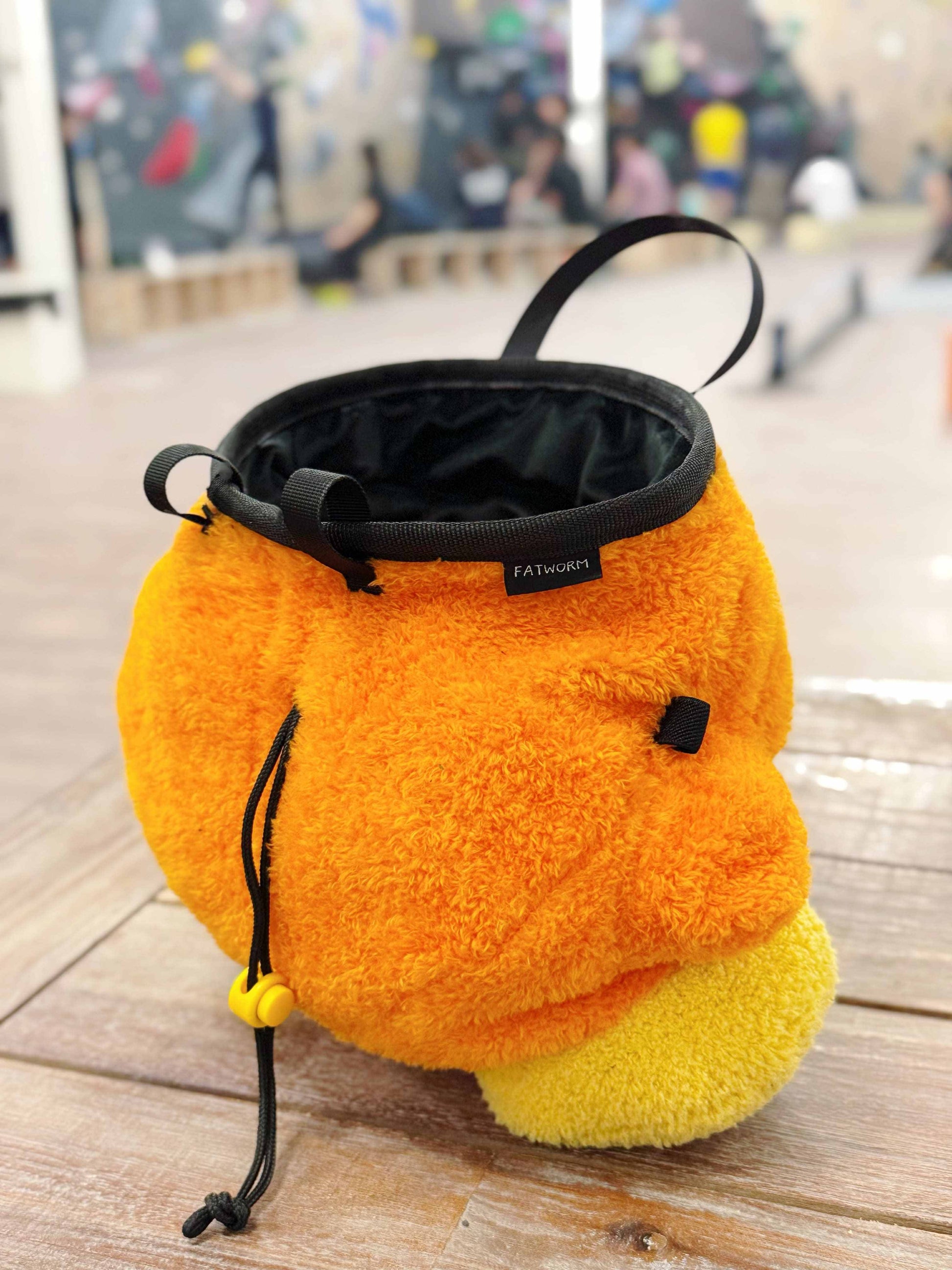 climbing plush chalk bag cute