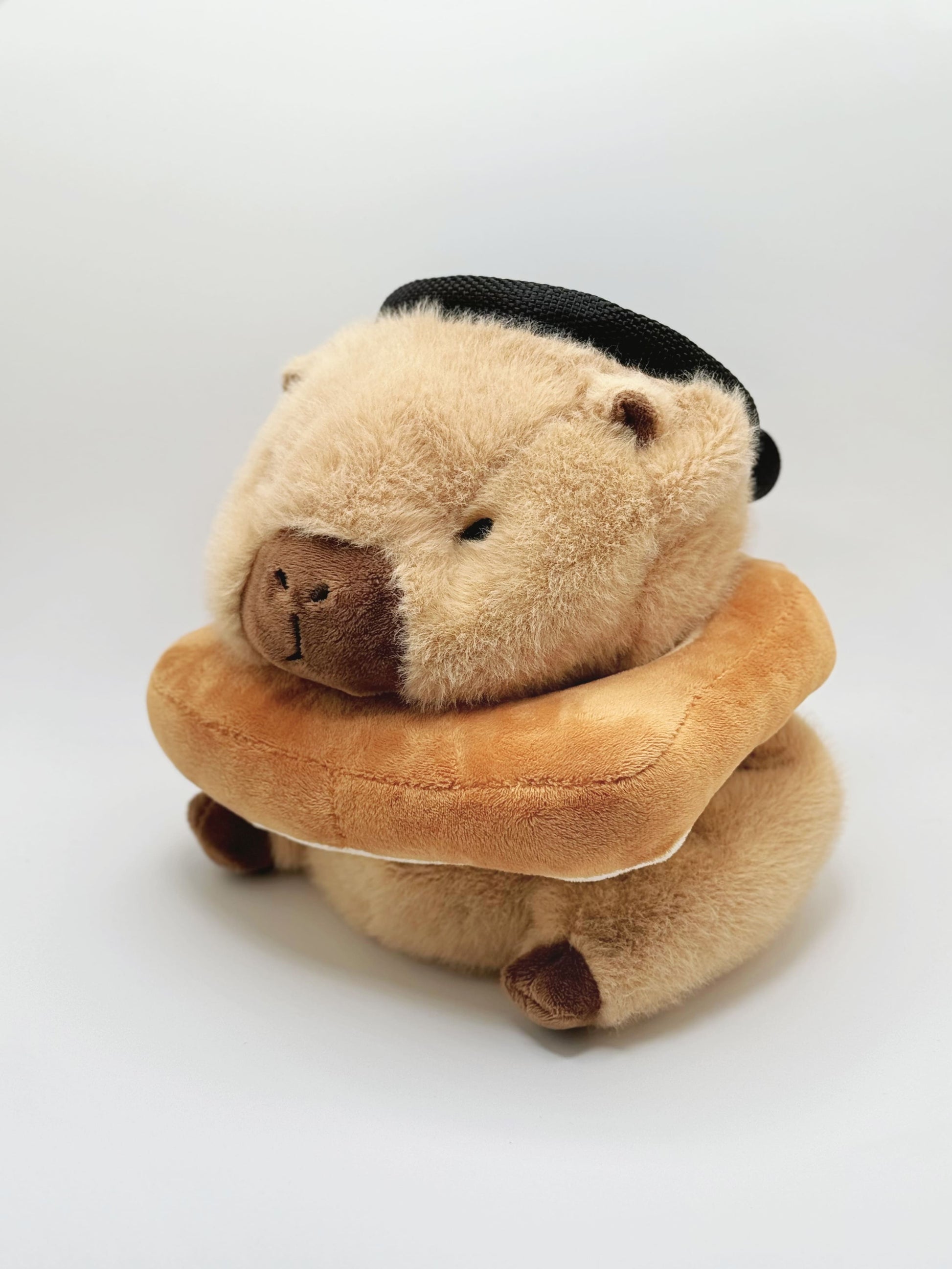 Baby Capybara Toast climbing Chalk Bag cute handmade bouldering plush