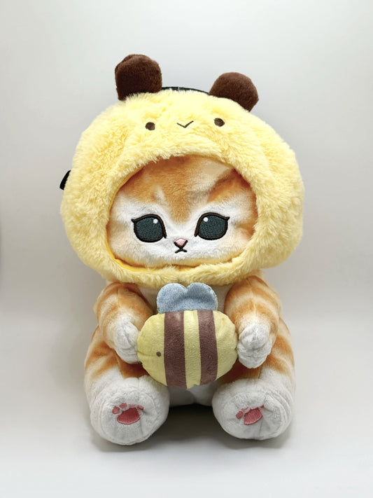 mofusand bee cat climbing chalk bag anime plush fatworm animal bouldering