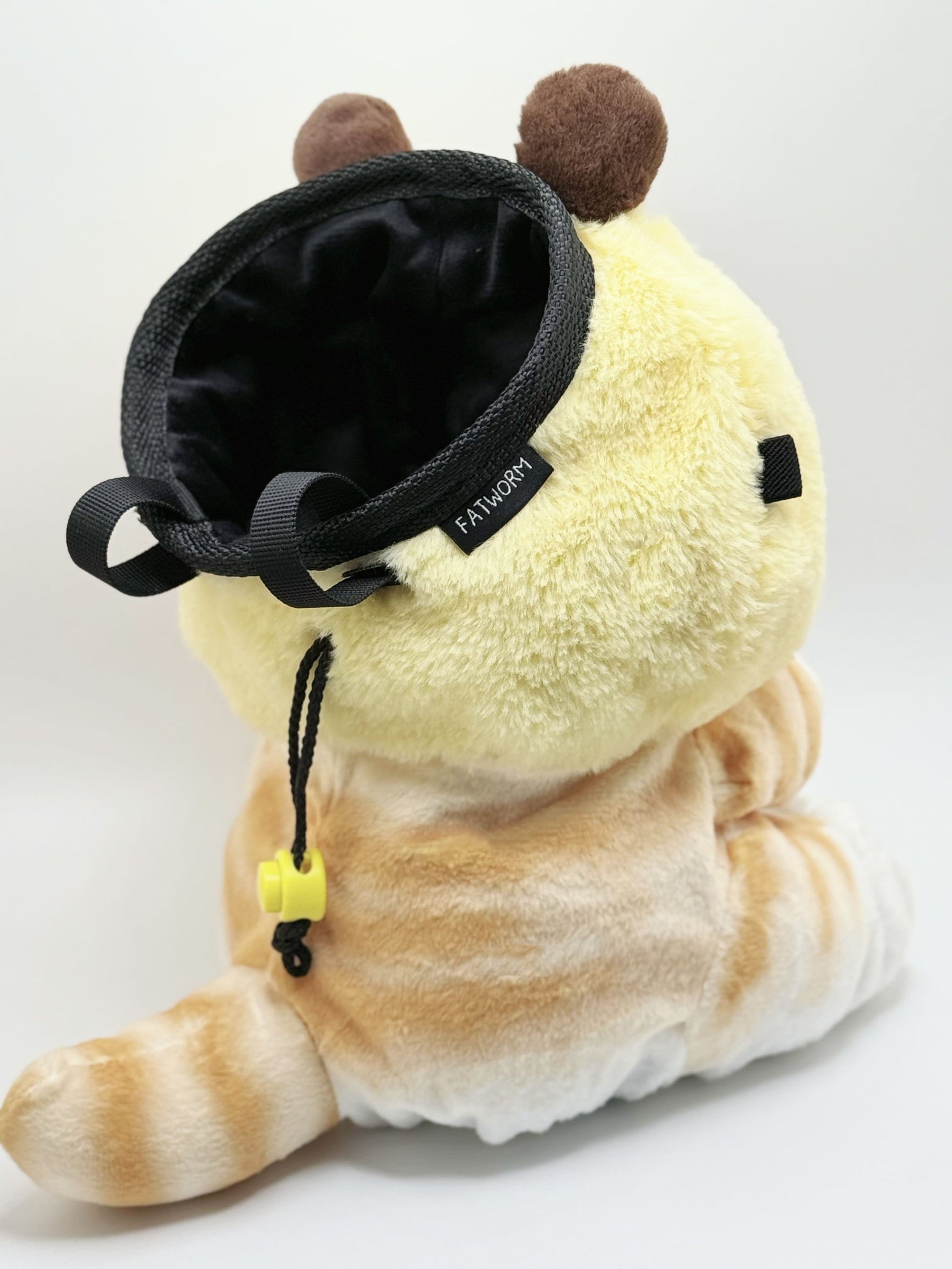 mofusand bee cat climbing chalk bag anime plush fatworm animal bouldering