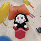 Halloween Limited Edition Billy SAW Chalk Bag — movie-inspired handmade plush chalk bag by Fatworm, perfect for bouldering and sport climbing.