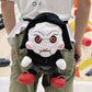 Halloween Limited Edition Billy SAW Chalk Bag — movie-inspired handmade plush chalk bag by Fatworm, perfect for bouldering and sport climbing.