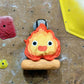 fire demon Calcifer chalk bag chalk bucket rock climbing Ghibli Park Howl's Moving Castle Limited Edition totoro no face bouldering