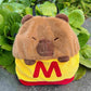 Capybara French Fries Chalk Bucket