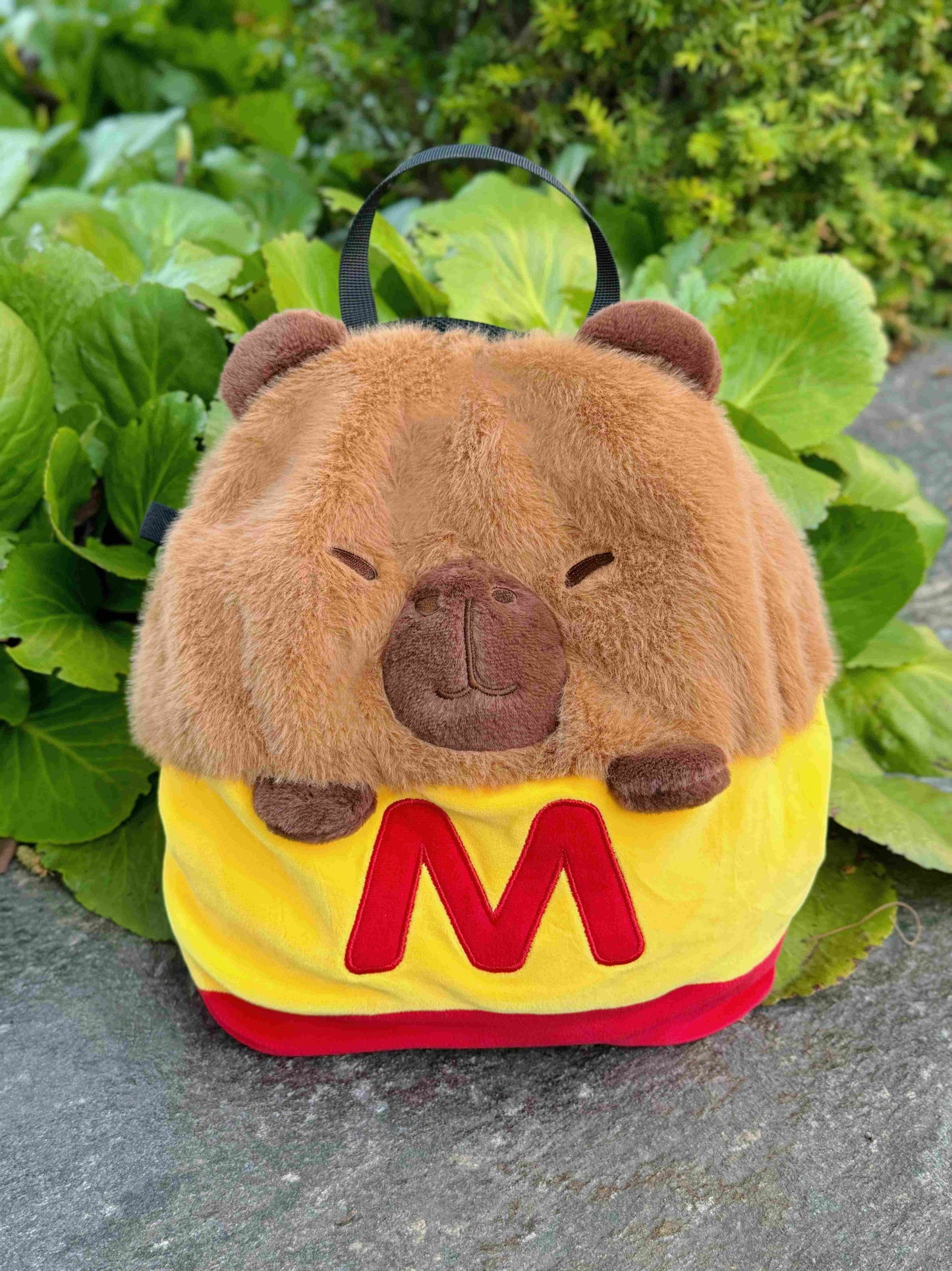 Capybara French Fries Chalk Bucket