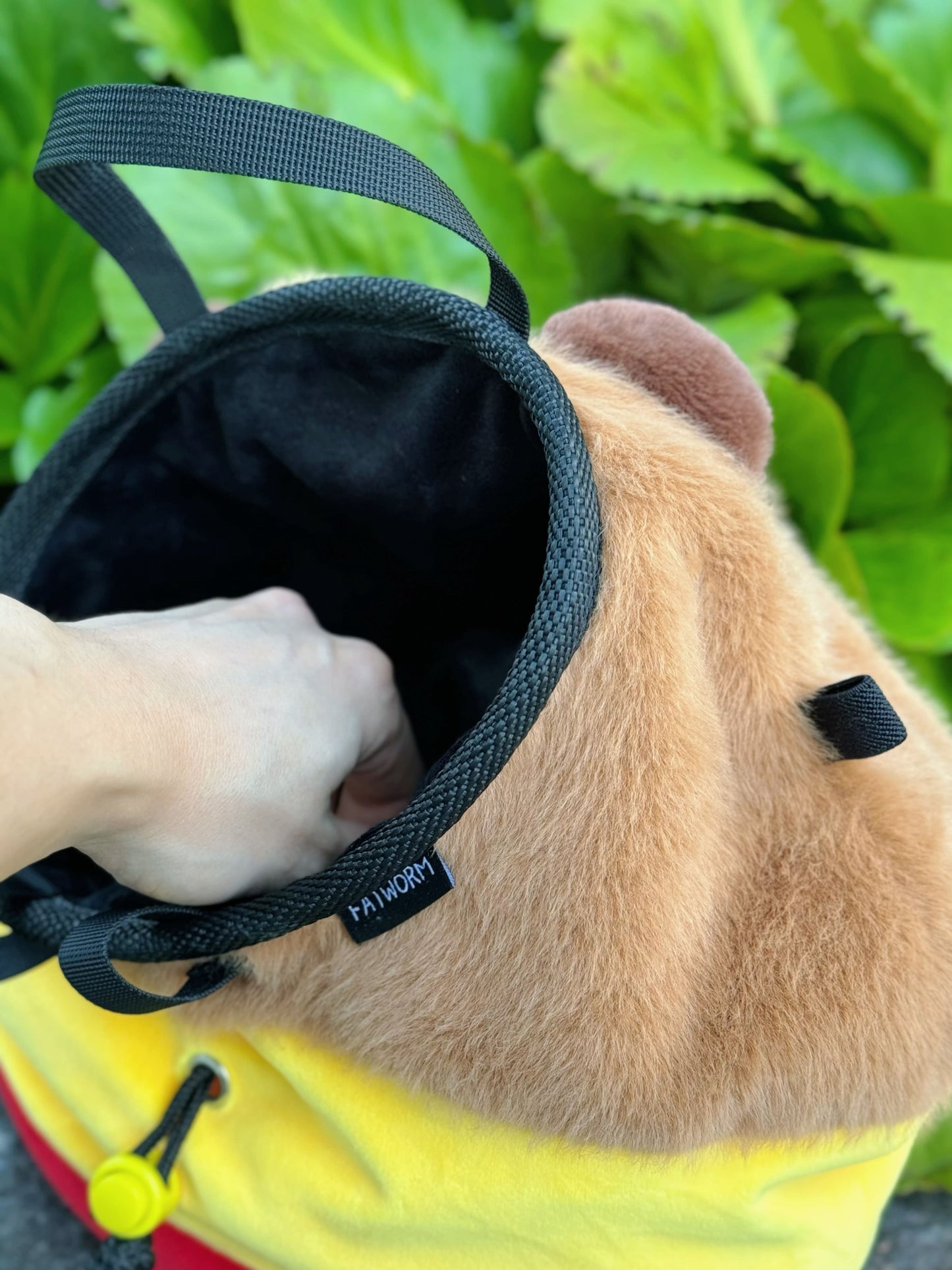 Capybara French Fries Chalk Bucket