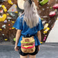 capybara climbing chalk bag chalk bucket bouldering bag burger hamburger climbing gym