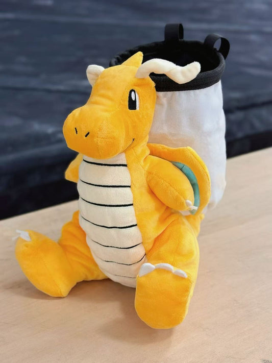 pokemon dragonite climbing chalk bag anime bouldering rock climbing