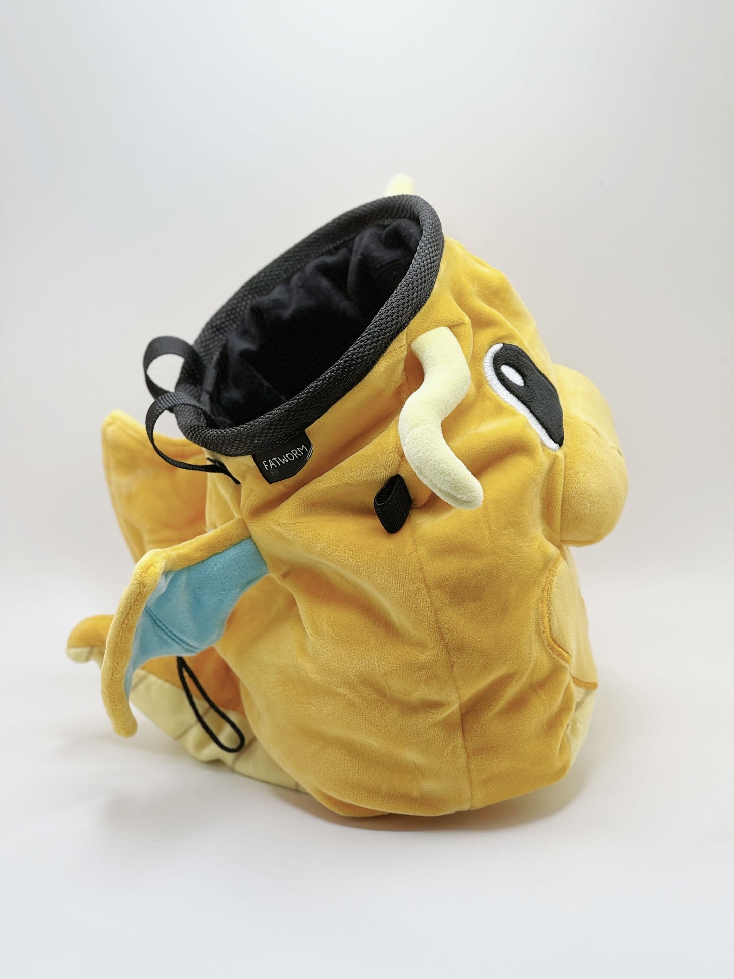 dragonite chalk bag climbing pokemon anime plush pikachu cute fatworm