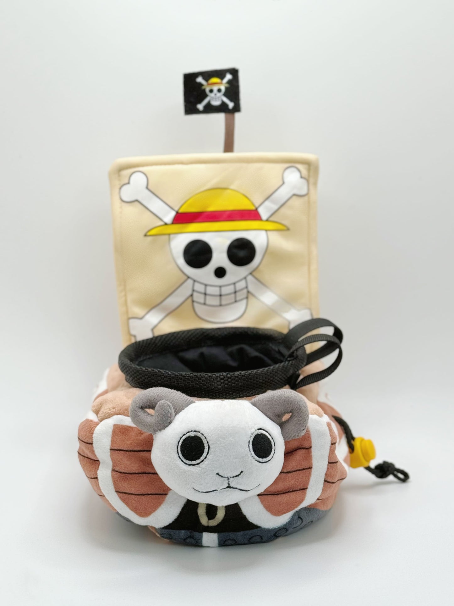 anime plush One piece luffy going merry rock climbing chalk bag cute chopper