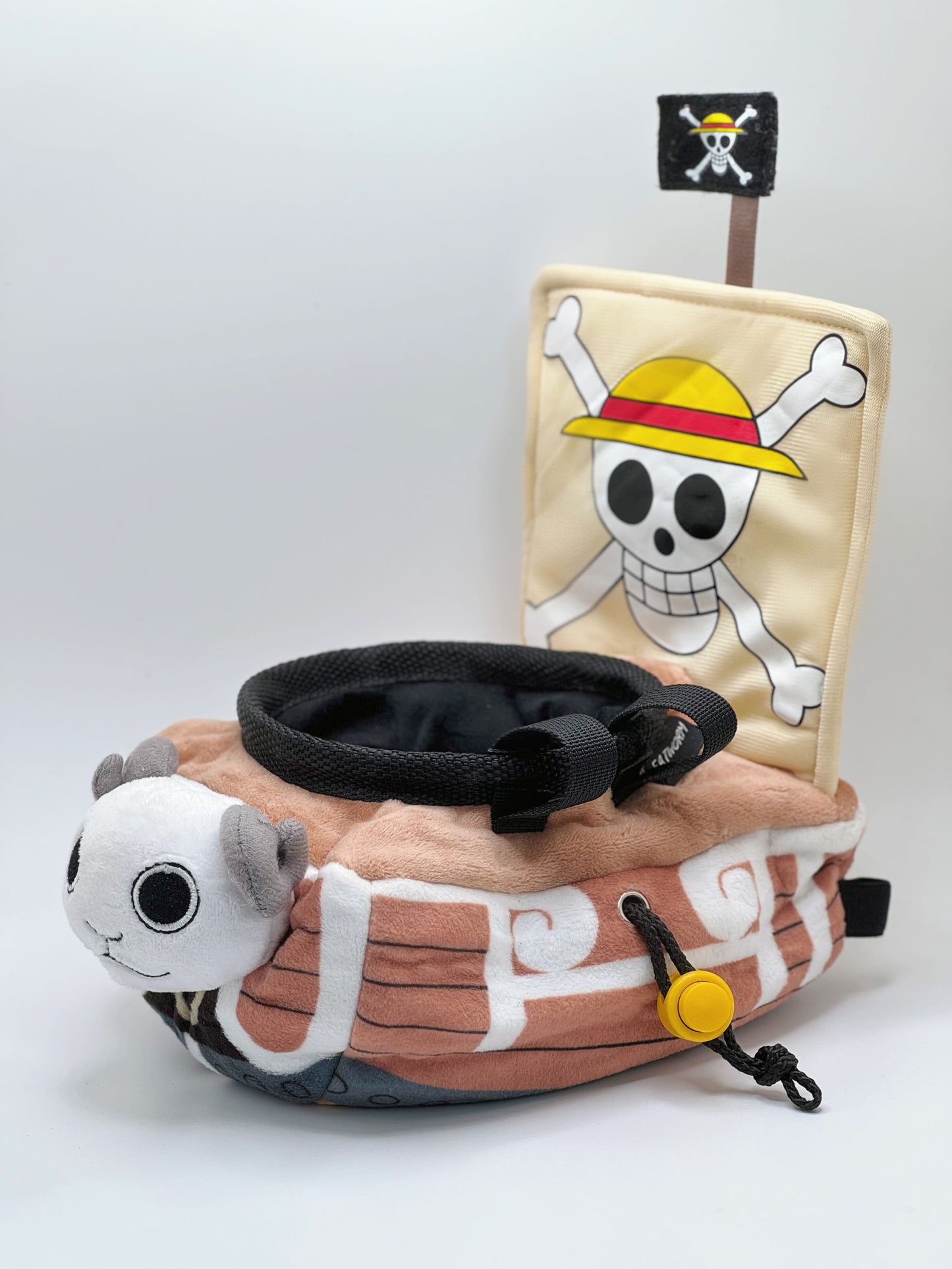 anime plush One piece luffy going merry rock climbing chalk bag cute chopper