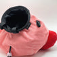 anime Kirby plush chalk bag for rock climbing