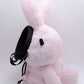 Cute climbing chalk bag in baby pink with Miffy bunny design; plush, functional Fatworm Chalkbag accessory