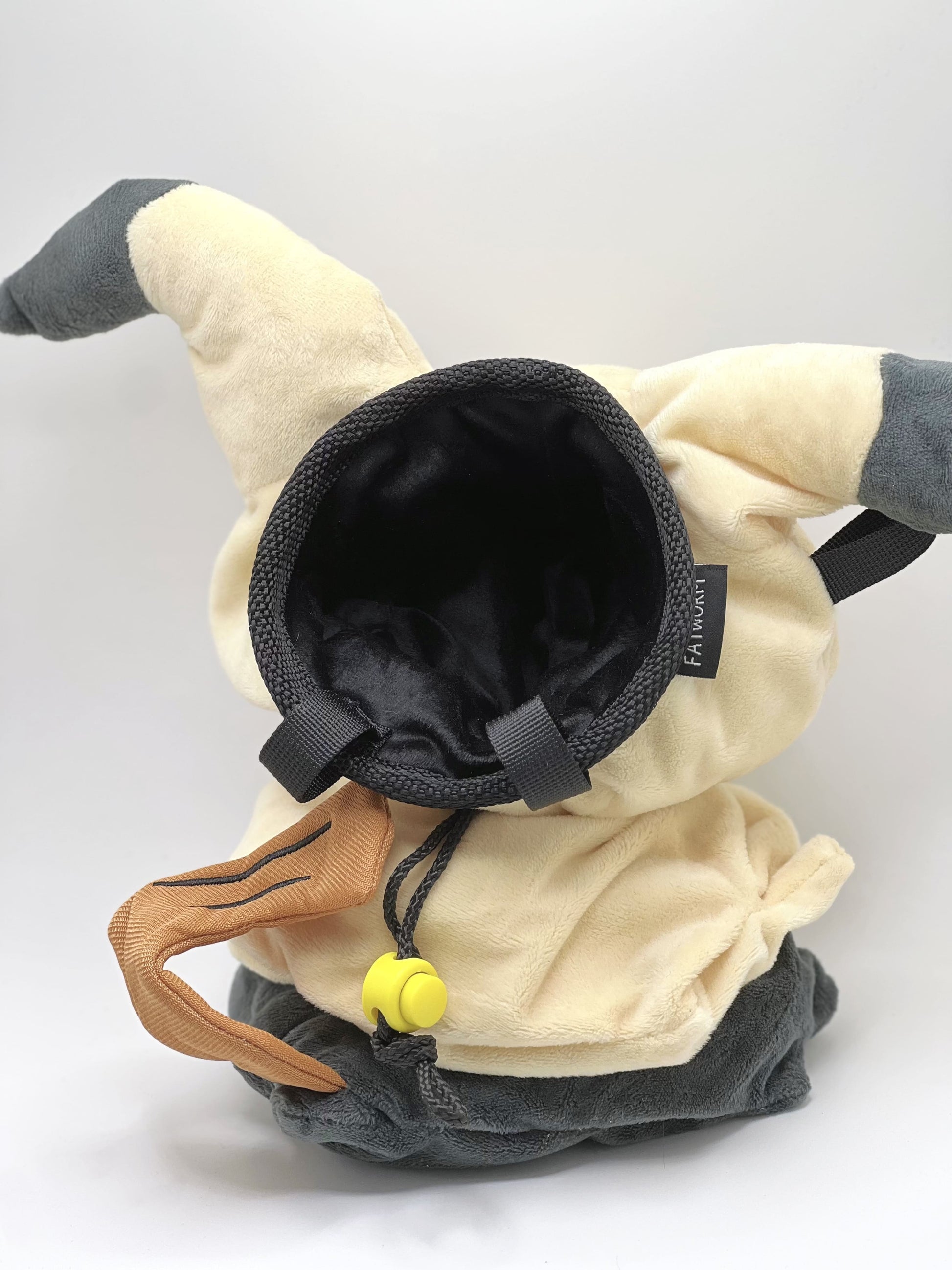 pokemon anime cute Mimikyu handmade chalk bag for rock climbing