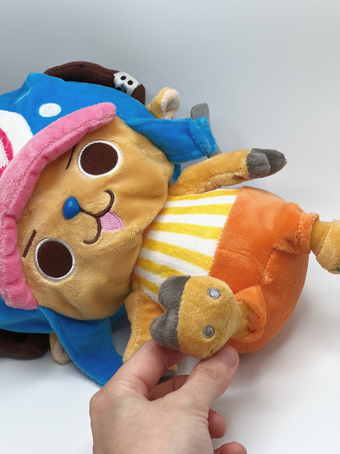 one piece anime Chopper plush chalk bag for rock climbing