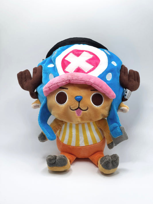 one piece anime Chopper plush chalk bag for rock climbing