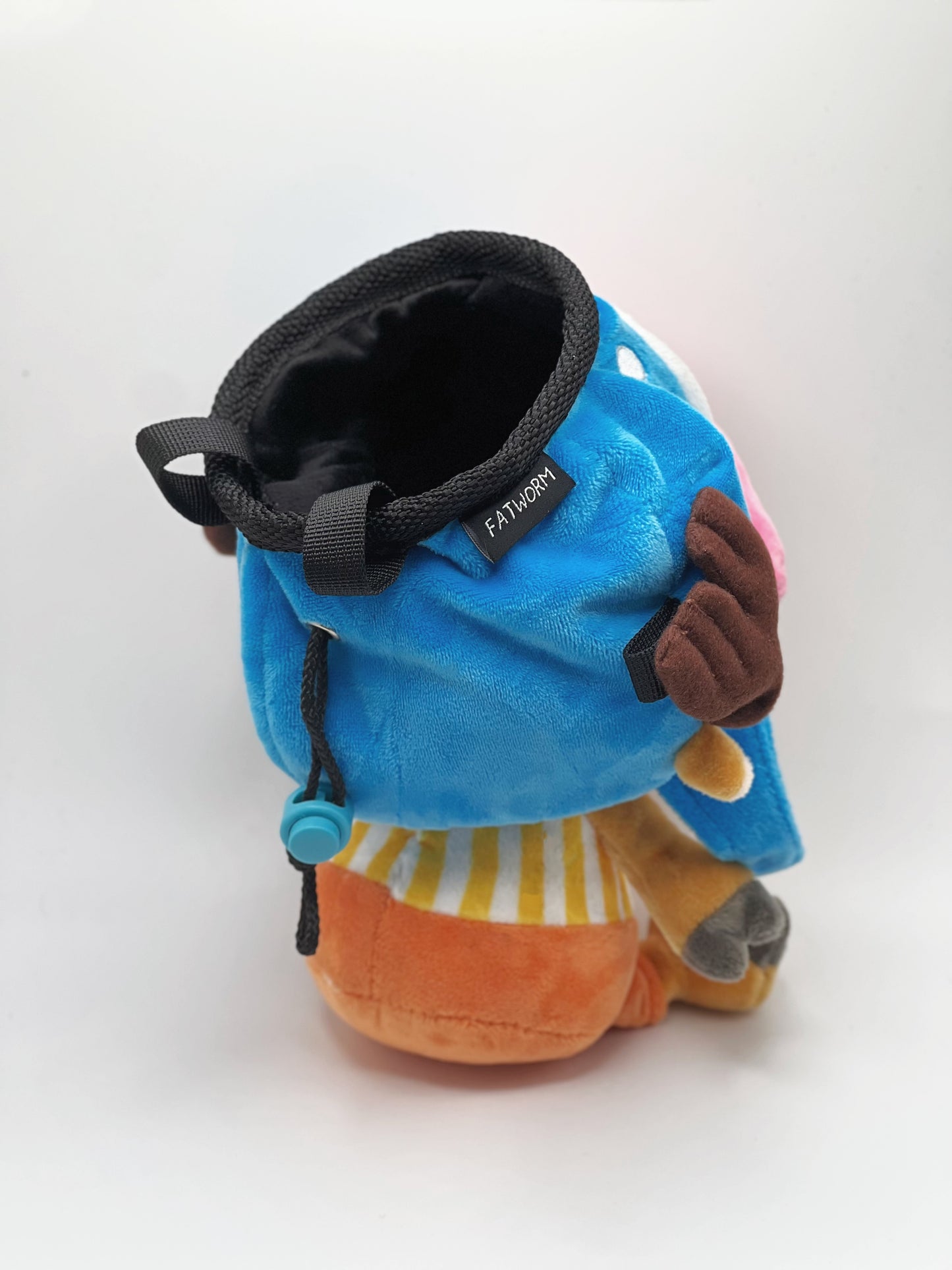 one piece anime Chopper plush chalk bag for rock climbing