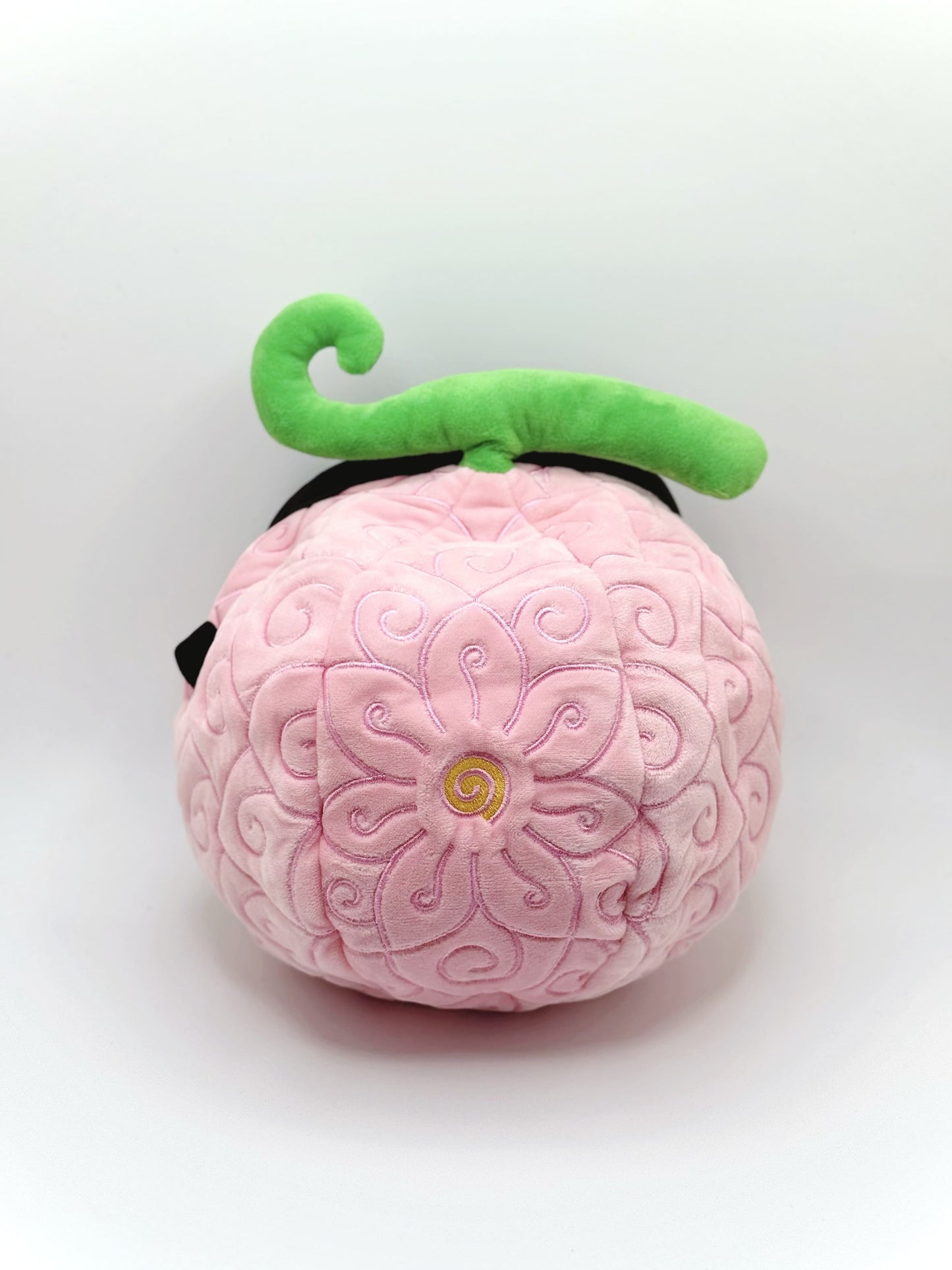 Hana Hana no Mi pink  devil fruit cute round chalk bag for climbing and bouldering, inspired by one piece plush luffy