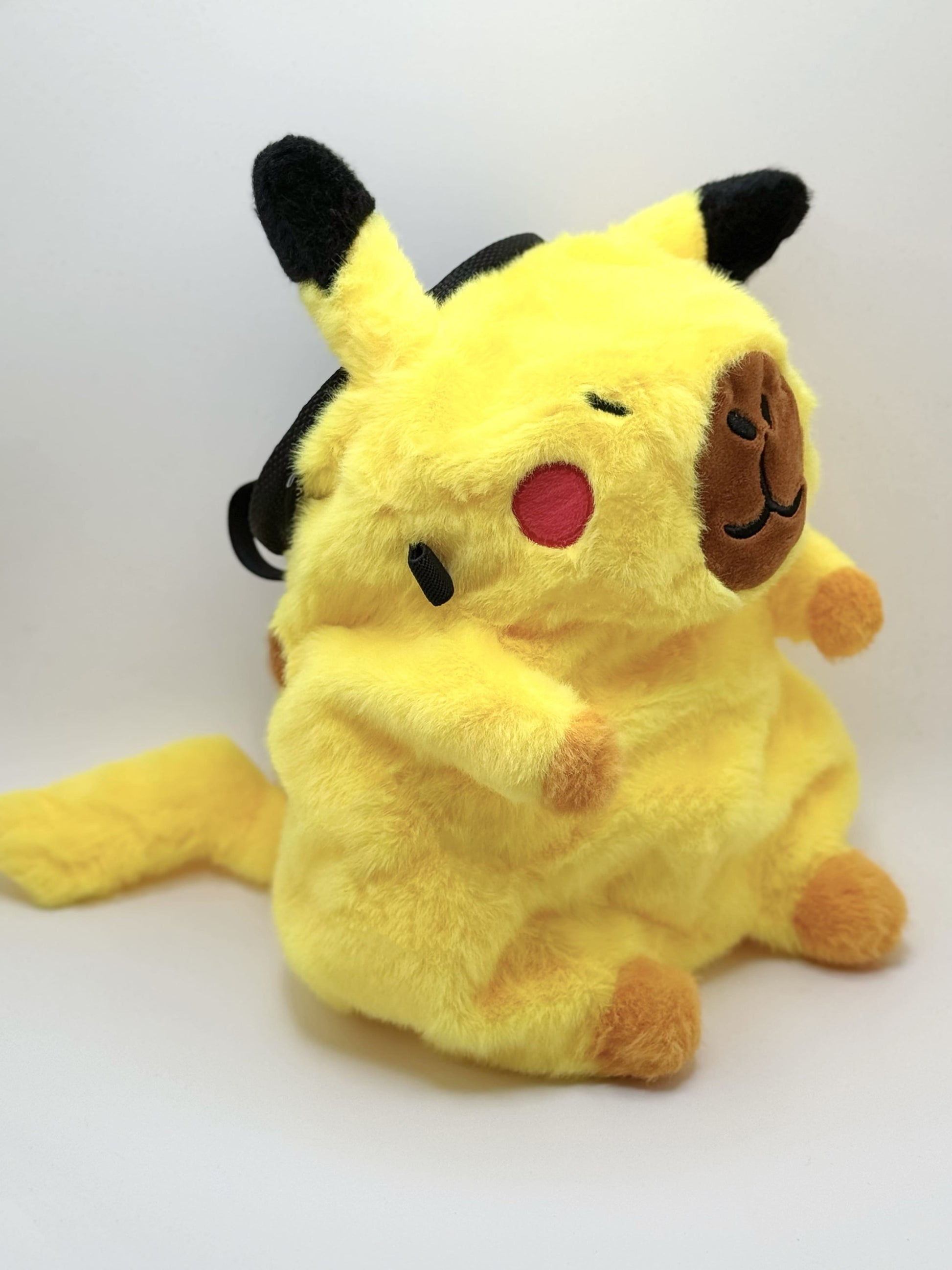 pikachu capybara pokemon pikabara climbing chalk bag  plush anime bouldering outdoor 