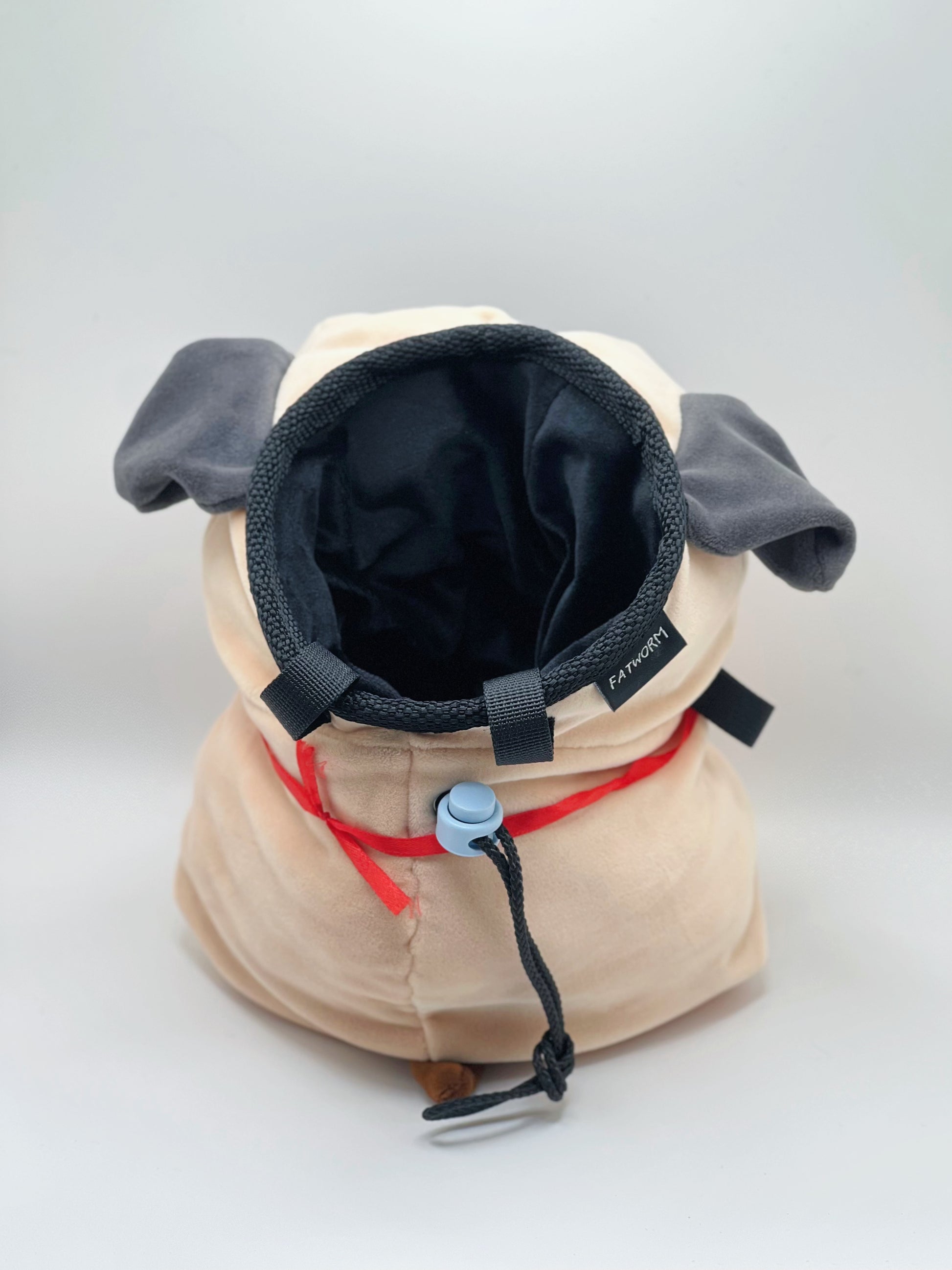 anime Dog cute plush chalk bag for rock climbing