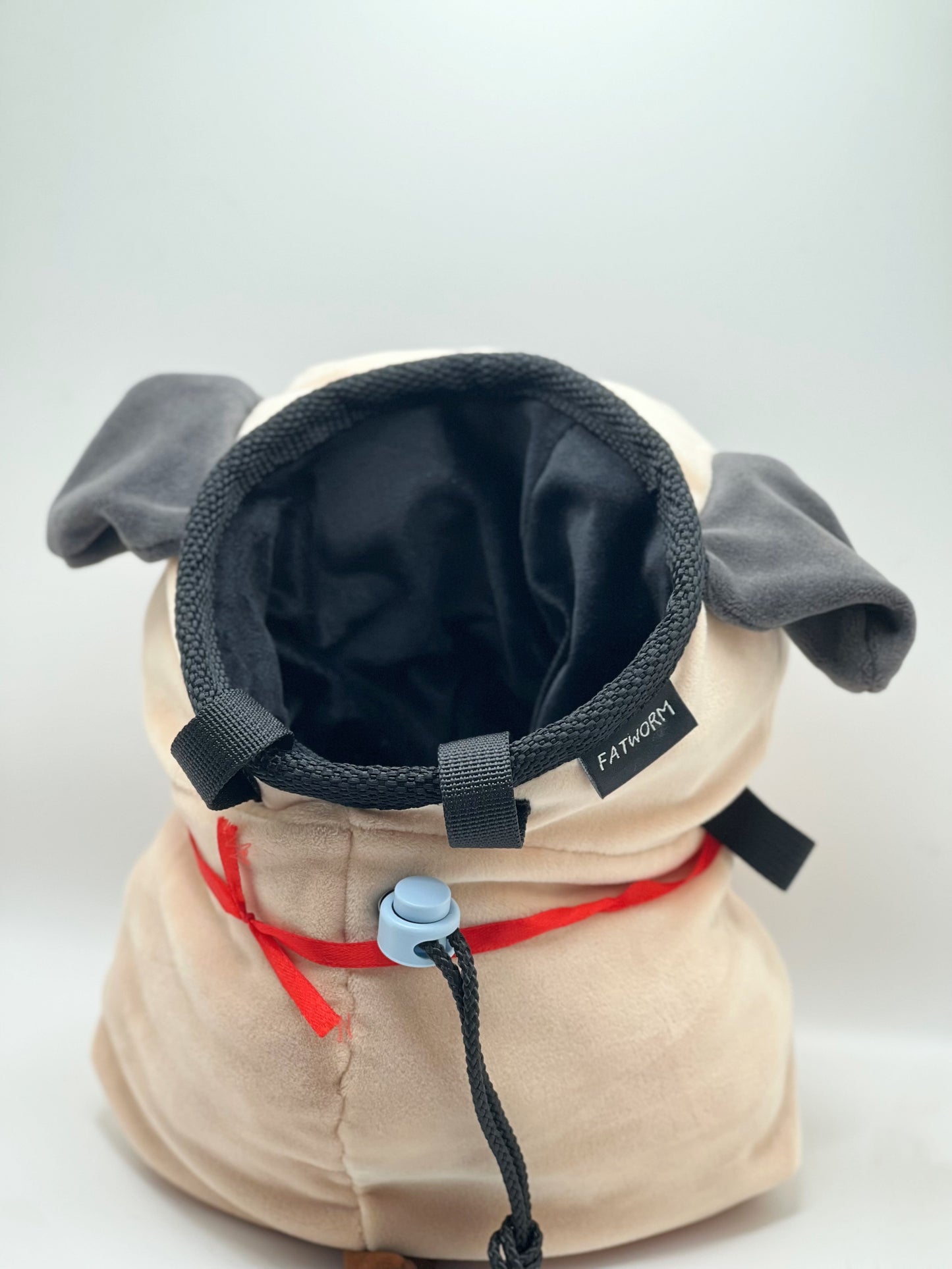 anime Dog cute plush chalk bag for rock climbing