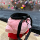 game anime cute Kirby plush chalk bag for rock climbing