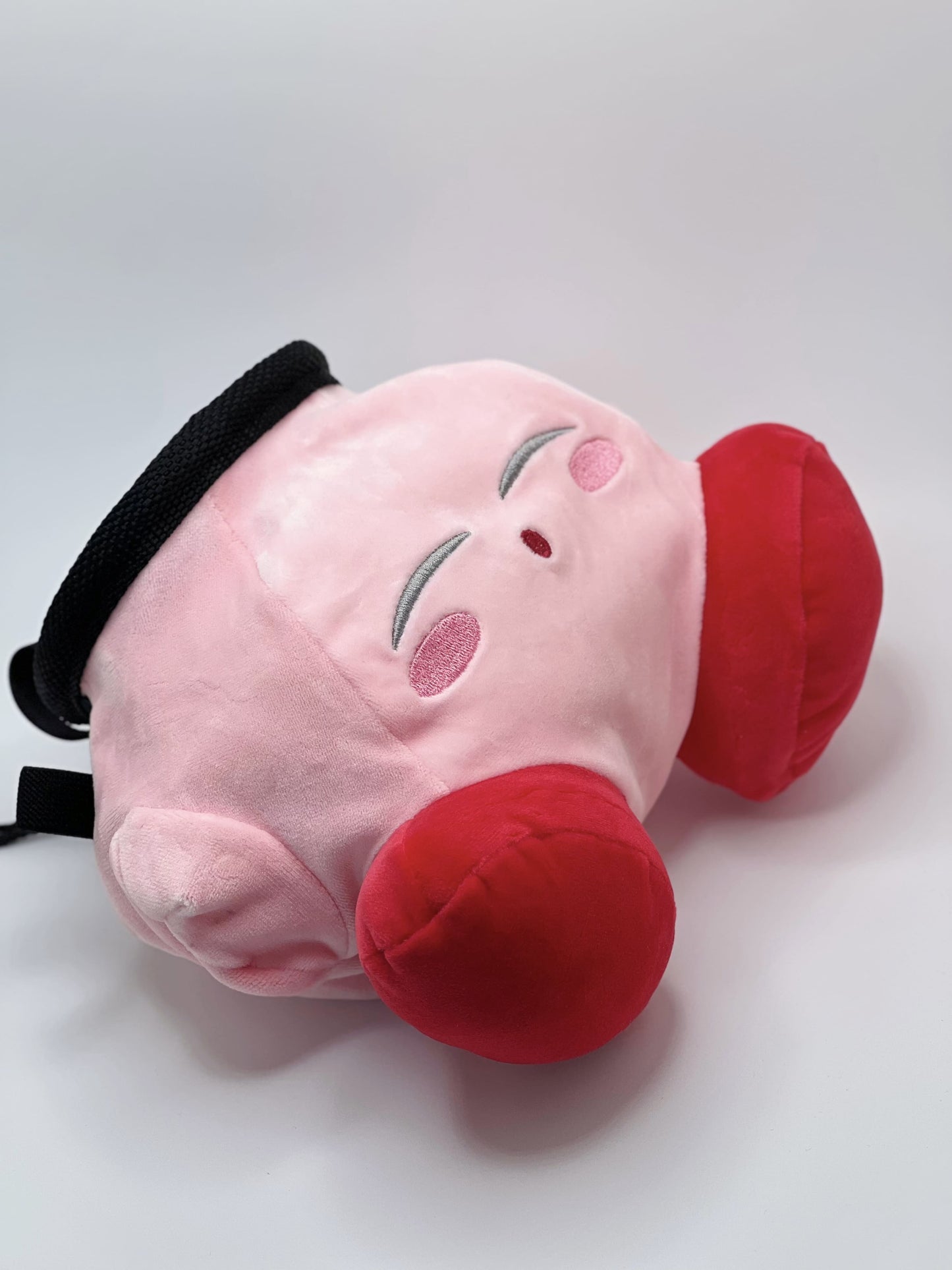 game anime cute Kirby plush chalk bag for rock climbing