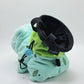 Smiling Bulbasaur cute plush chalk bag for rock climbing, available in two expression styles. This functional Grass-type plush makes an adorable climbing gift for climbers.